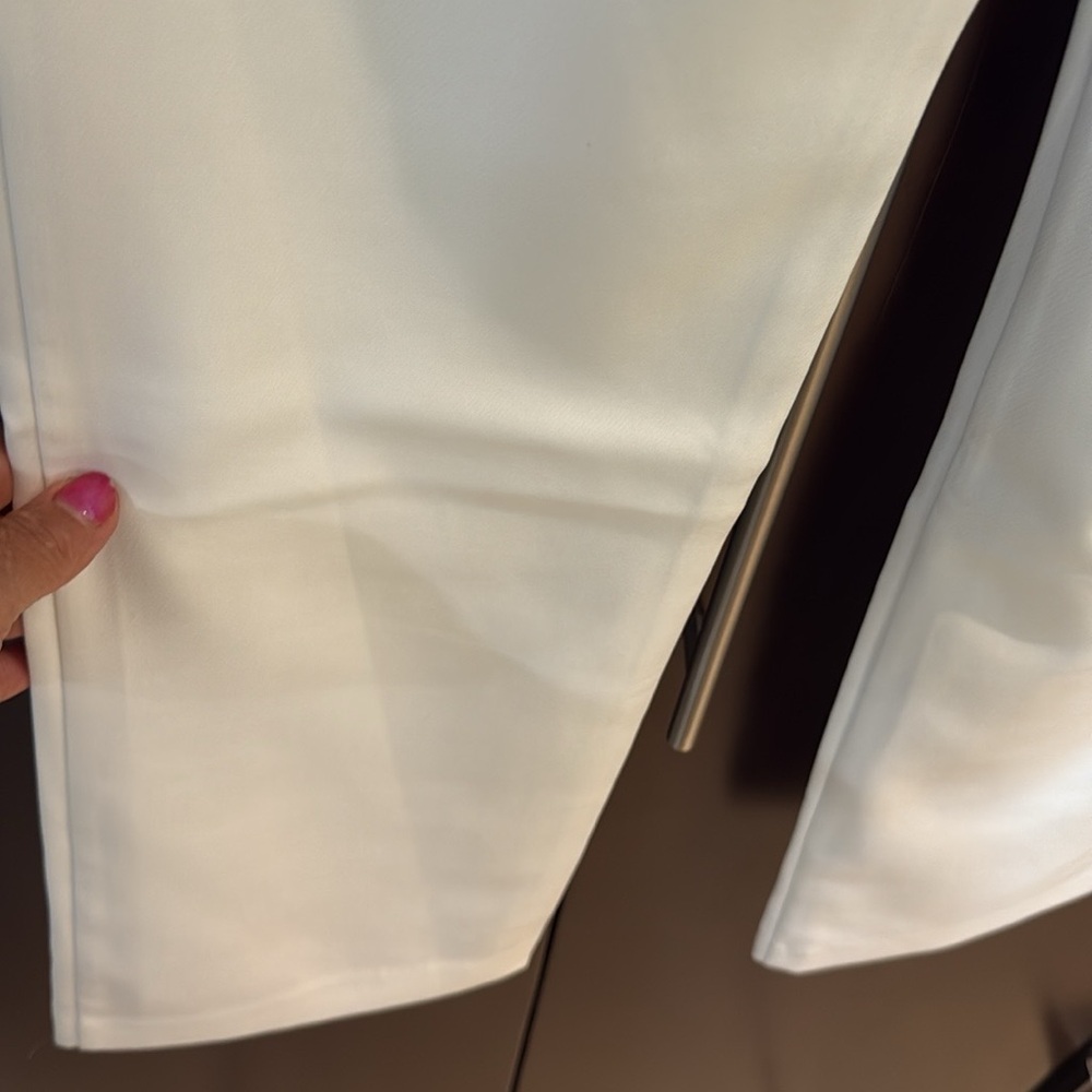 4th & Reckless Women’s Charl pleated Trouser off white Size Small - Picture 3 of 14
